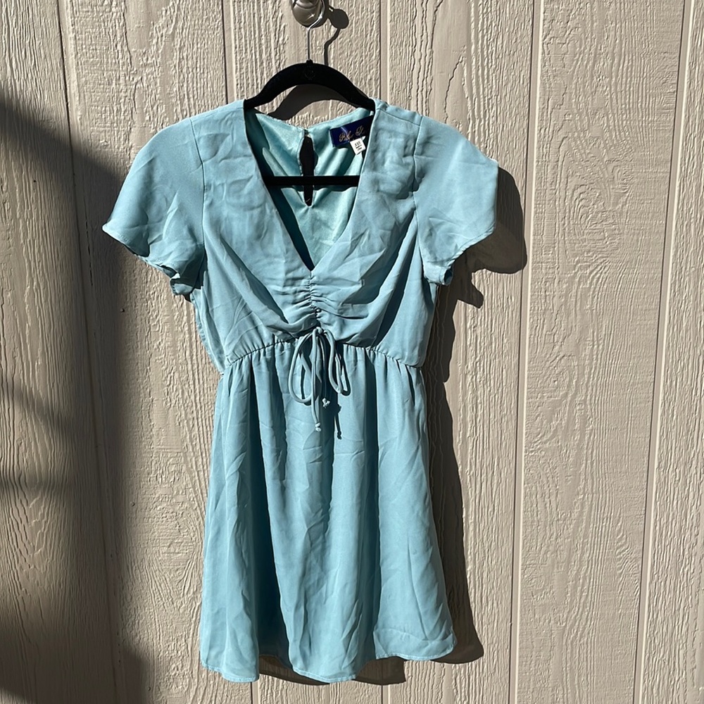 Blue Rain Dress. Size XXS.